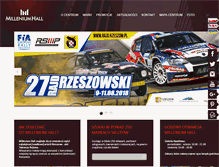 Tablet Screenshot of milleniumhall.pl